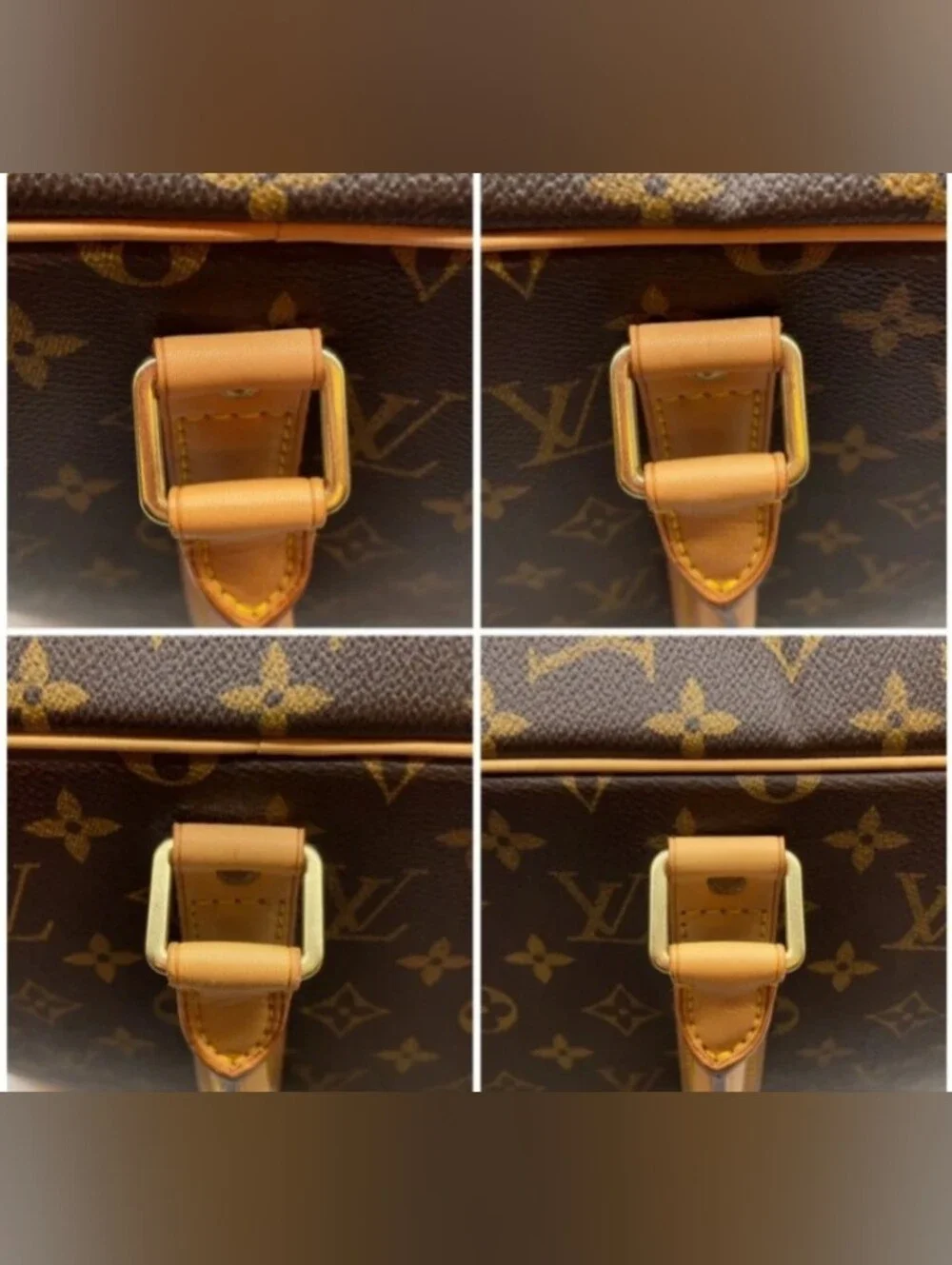 SALE! Louis Vuitton Monogram Sirius 55 M41404 Travel Bag/DB/Hangers Unisex